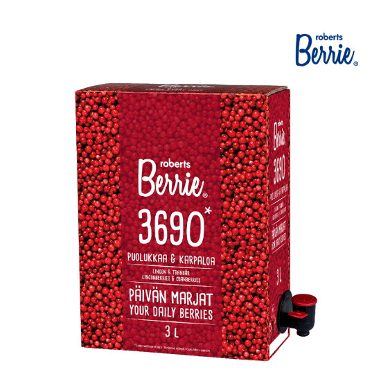 [로버츠베리에]로버츠베리에 링곤베리&크랜베리 3690 디스펜서 3000ml