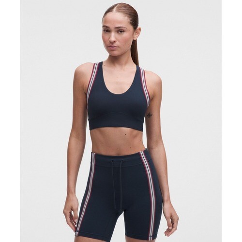 룰루레몬 룰루레몬 LULULEMON 그루브 요가 브라 라이트 서포트, B C컵 *스트라이프 트림 7271910 LW2F47S-031382