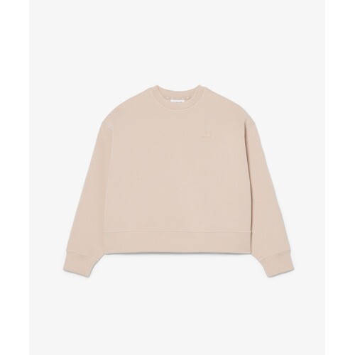 라코스테 라코스테 라코스테 LACOSTE 여성 더블페이스 소프트 크루넥 스ㅤㅇㅞㅅ셔츠 SF0046-56G X6F 6025785 -56GX6F -