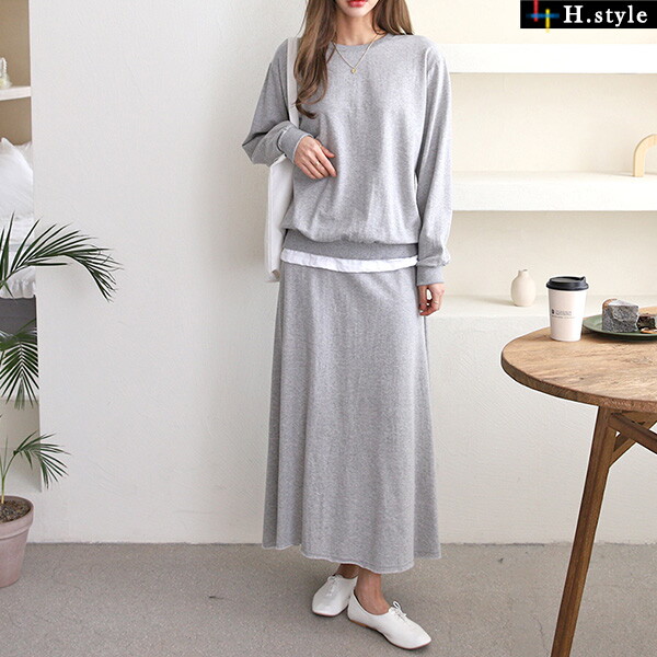 에이치스타일 [하프클럽/에이치스타일](LH)샤롯이너세트 봄신상 트레이닝세트