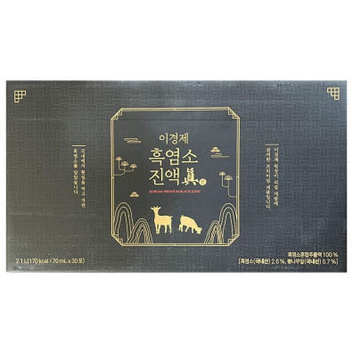 셀러허브 식품 이경제 흑염소진액 70ml x 30포 x 4박스 x3SET (AD)