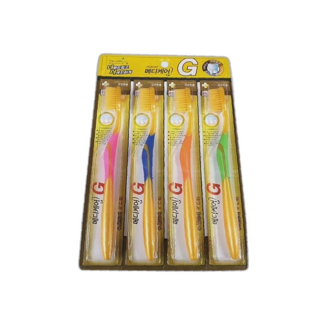 더웰 오너클랜 (5개묶음) 금 칫솔 세트 할인 정보 미세모 사용 후기 관리 구매