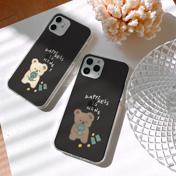 교보문고 아칸 쿨쿨잠 해피니즈이즈머니2 클리어젤리케이스