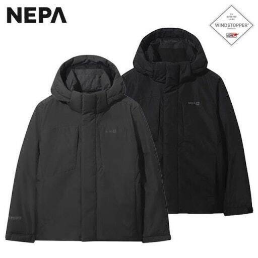 네파(패션플러스) [네파]공용 윈스텀 윈드스토퍼 헤비 다운자켓 - 7LF2027-YS