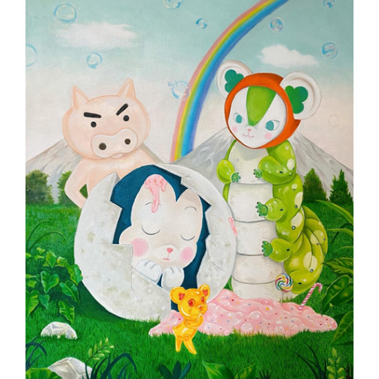 [아트지지갤러리] [토아치/원화] 애버랜드 (85x100)