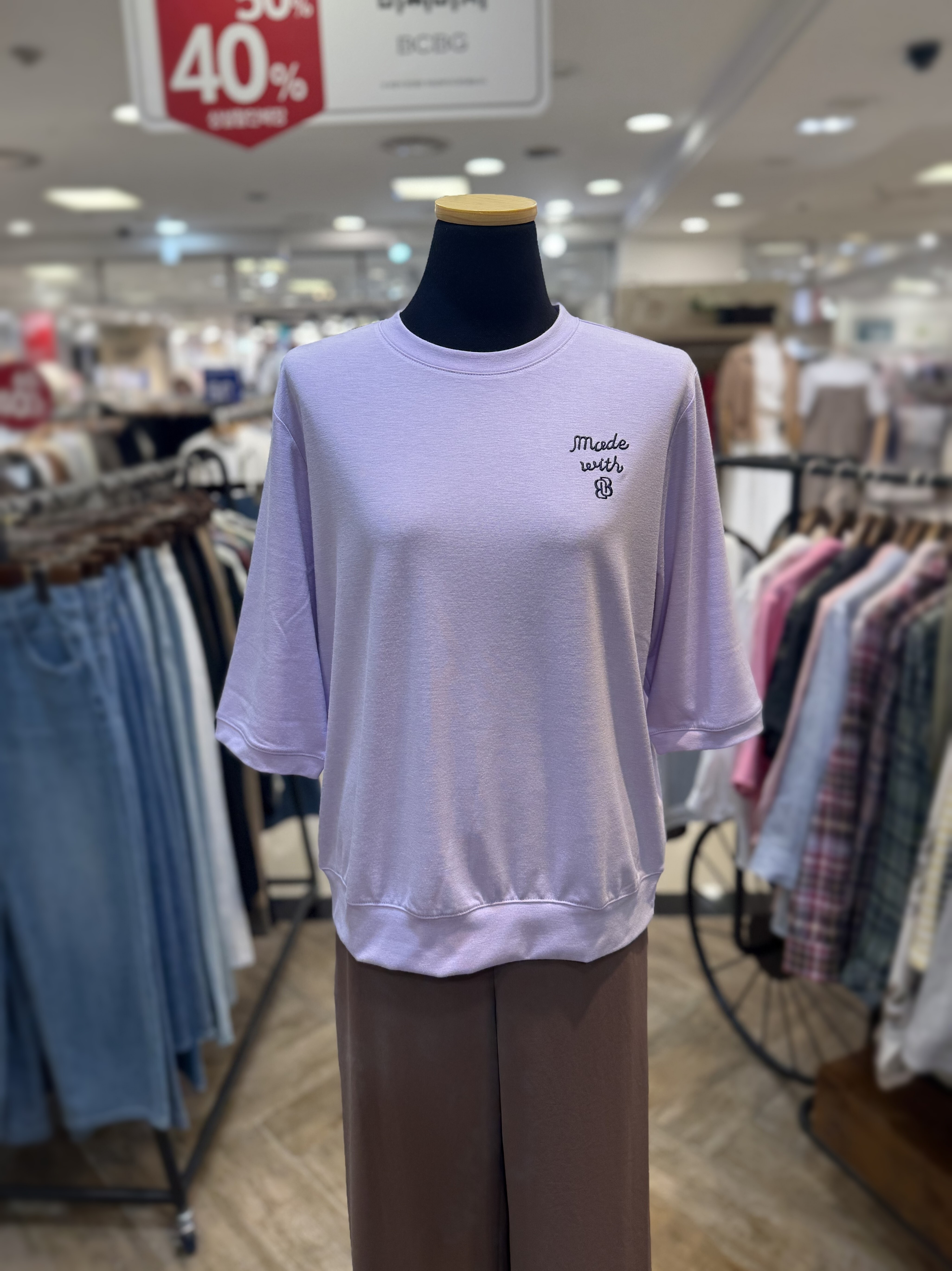비씨비쥐 [BCBG]BCBG 메이드위드 TS B6C7X402