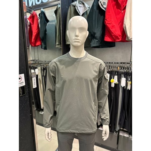 마운티아 [하프클럽/마운티아]MARIO25년 F/W 남성 겨울 우븐 스판 토벤라운드티셔츠 1 1MQTSFU006-KH