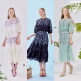 [안나수이]안나수이(ANNA SUI) 코튼 플라워 셋업 3종(블라우스+스커트+이너)