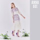 [안나수이]안나수이(ANNA SUI) 코튼 플라워 셋업 3종(블라우스+스커트+이너)