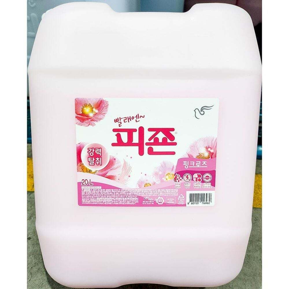 피죤 친절한탄씨 섬유유연제(피죤 20L 핑크비앙카)