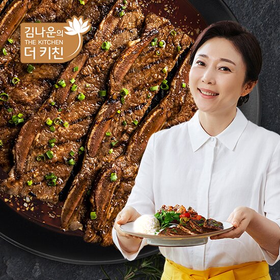 김나운더키친  LA갈비 명작 프리미엄(400g*6팩 2.4kg)