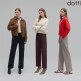 [도티]도티 25FW 여성 사방스판 기모 본딩 릴렉스핏 팬츠 3종 (PNWW)