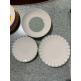 [잇태리보스][수량 2개]Villeroy & Boch 그린 플라워 디너세트 3p