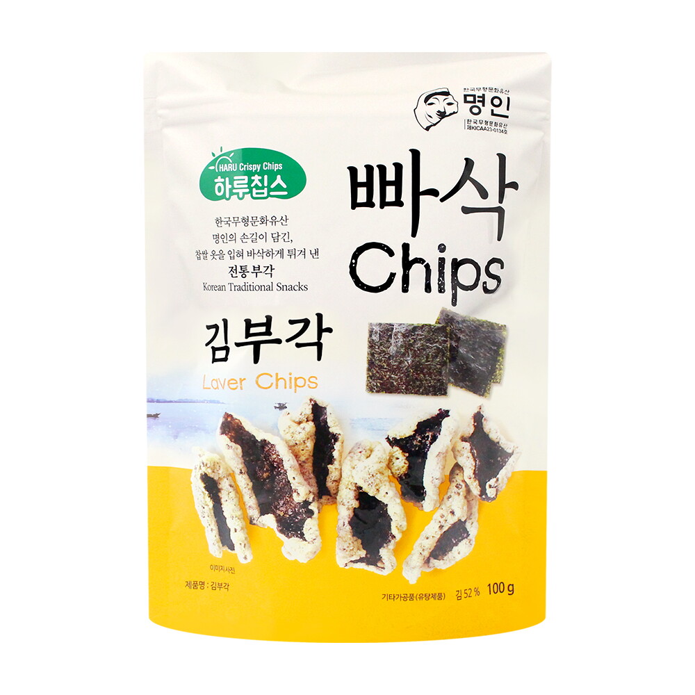 좋은세상 빠삭칩 김부각 100g