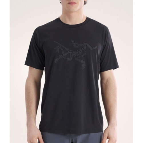 Arc`teryx 기타브랜드 26 코막 로고 셔츠 SS 맨 (ATQSM10293/BLK)(CORMAC LOGO M) 840724
