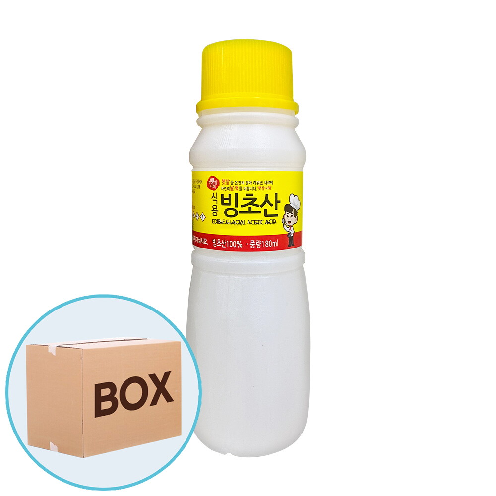 해가원 기타브랜드 [박스] 해가원 빙초산 180ml 40입