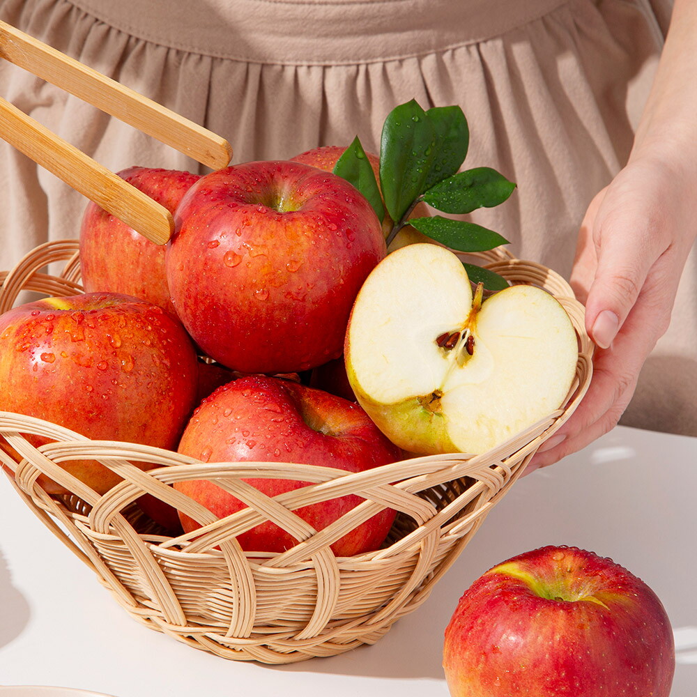 더조은푸드 [2세트구매시 10KG발송] 경북 알뜰 부사 사과 4kg+4kg