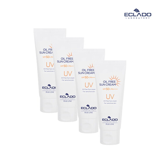 [에끌라두](정상가:154,000원)[4개구성] 에끌라두 UV 오일프리 선크림 SPF50+ PA++++ 70g