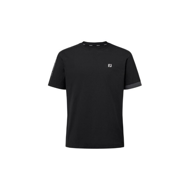 풋조이 풋조이골프반팔티 VQA RHRFJ41352 드라이빙레인지 크루넥 셔츠 Black