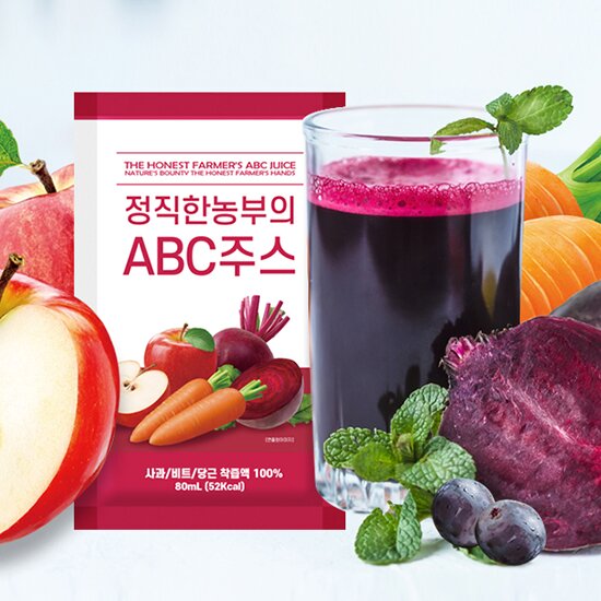 의 ABC주스 100포 (80mlx50포x2박스)