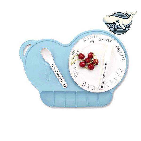 알티피아 [하프클럽/알티피아]아기 식사 편리한 실리콘 테이블매트 방수 유아