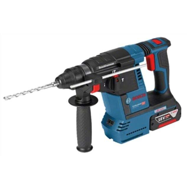 오너클랜 충전햄머드릴 18V (브러쉬리스) 리튬 5.0Ah 2B 26mm 2.6J 5.6Kg SDS-PLUS GBH18V-26(5.0)