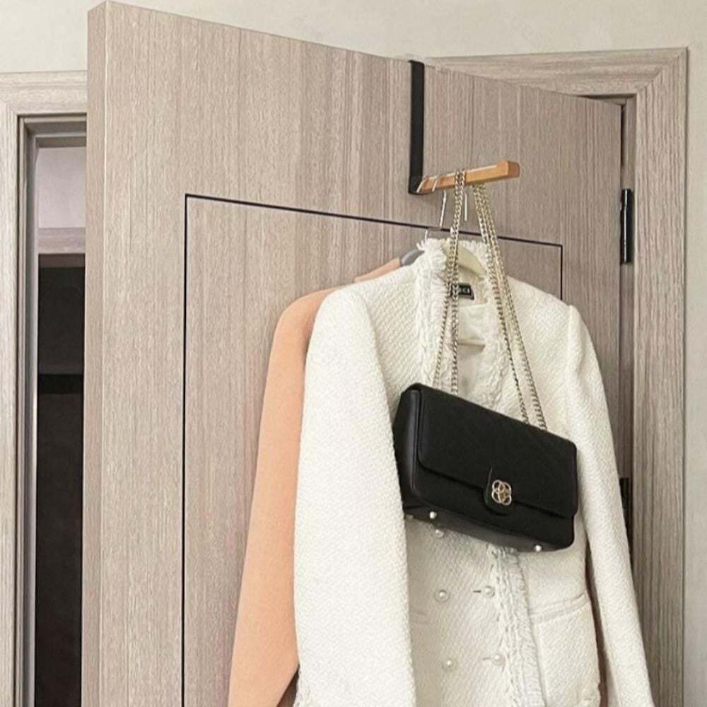 셀플리 협력업체 친절한탄씨 (5개묶음) 문걸이 빨래 건조대 휴대용 행거 자취템 외투 BB0102