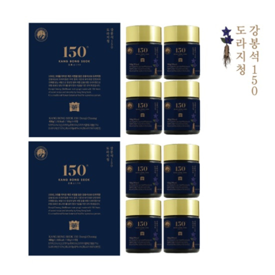 [강봉석조청][싱글](1) 강봉석 150 도라지청 (100g*8병)