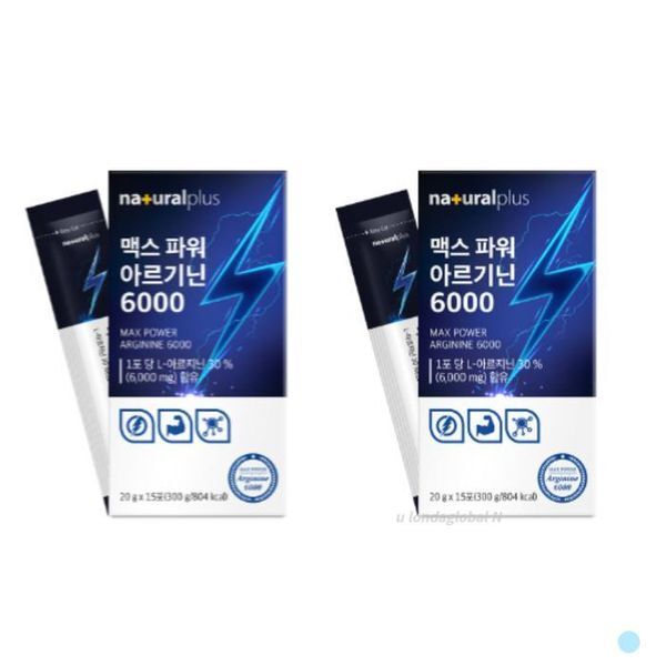 하프클럽(식품) [하프클럽/기타]내츄럴플러스 맥스파워 L 아르기닌 6000 액상 15포2개