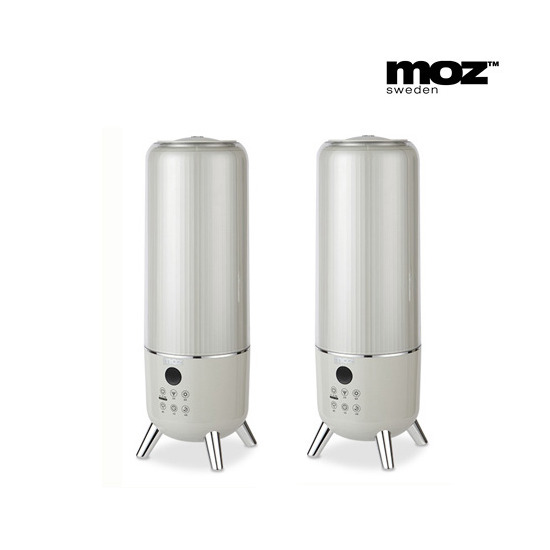 [더블구성 아이보리] MOZ 모즈 스웨덴 UV살균 6L 대용량 가습기(DMH-720C)