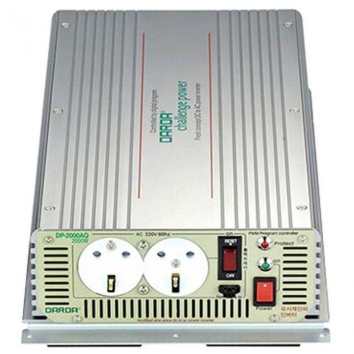 셀러허브 스포츠 DP2000AQ(2000W) DP2000AQ(DC12V/2000W) 다르다DC/AC인버터 1EA
