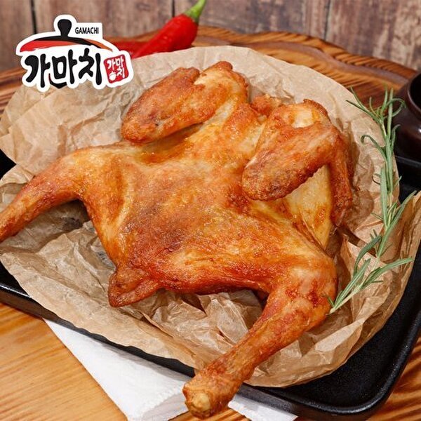 멕시카나 [하프클럽/멕시카나]매장레시피 그대로 가마치 옛날통닭 두 마리(400g2팩)