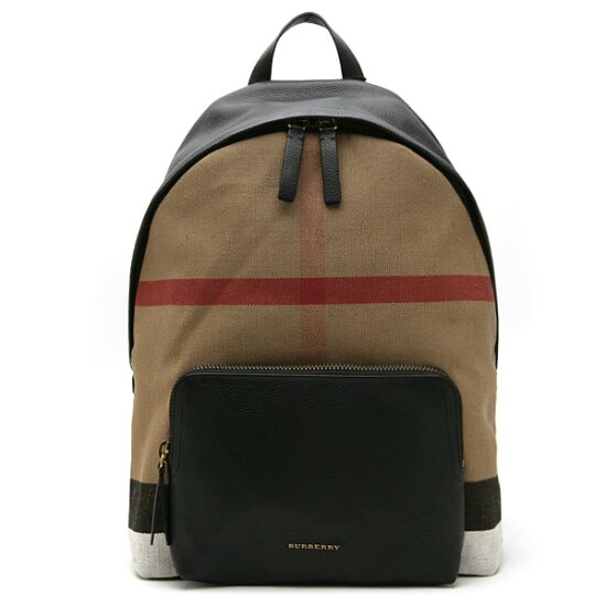 BURBERRY 라운드 체크 백팩 (4033397 1)