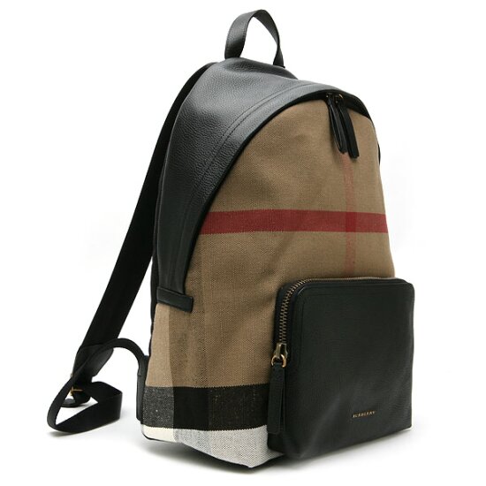 BURBERRY 라운드 체크 백팩 (4033397 1)