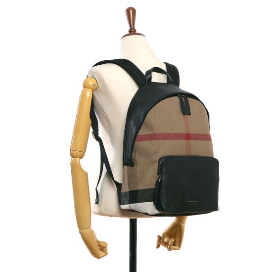 BURBERRY 라운드 체크 백팩 (4033397 1)