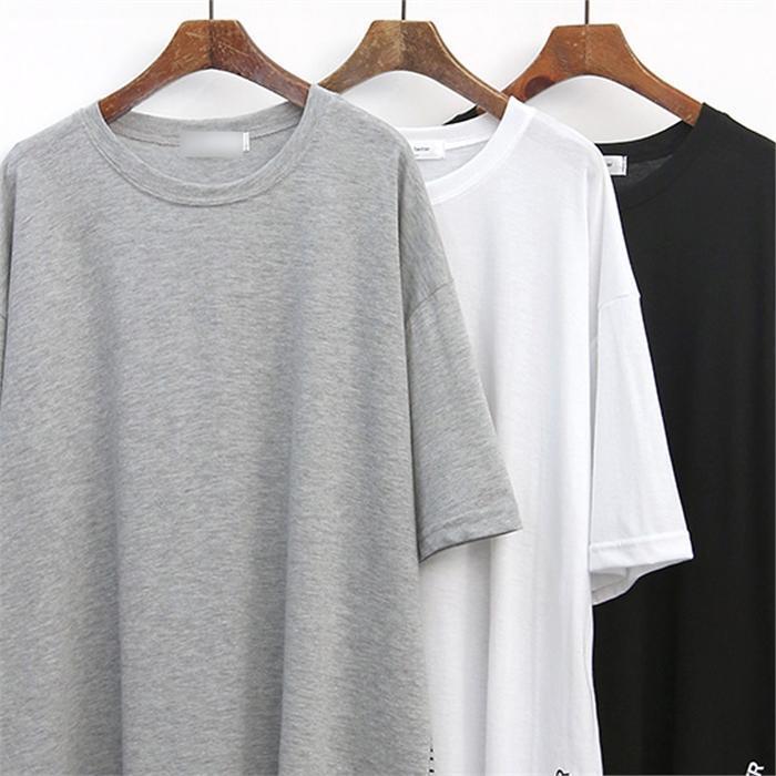 셀러허브 여성 스마일 옆트임 반팔티 305G929S 빅사이즈 여성