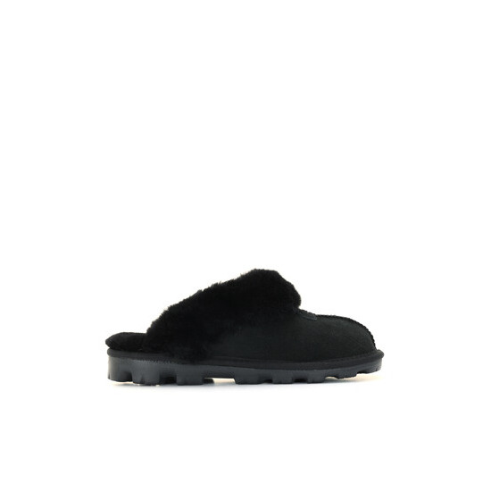 [어그][UGG] 어그 남여공용 코케트 털슬리퍼 체스트넛 블랙 QUG27USSL001BK