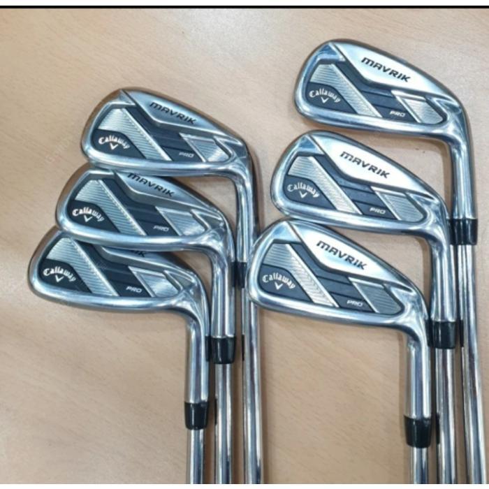 [중고] 캘러웨이골프 겔러웨이 메버릭 pro 스틸샤프트 아이언셋트