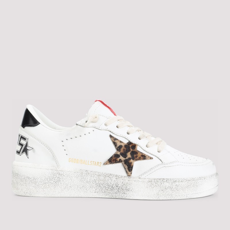 골든구즈 골든구스 볼스타 레오파드 스타 패치 스니커즈 GWF00804F007323 10889
