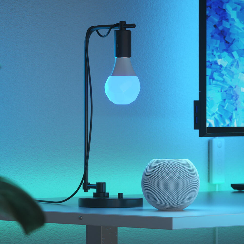 나노리프 나노리프 나노리프 Essentials Matter Smart A19 E26 Bulb 인테리어 스마트 전구