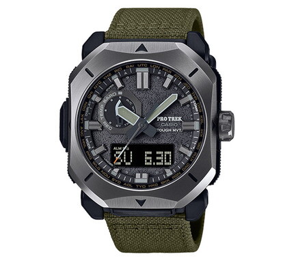 CASIO 지샥 PRW-6900YB-3DR LIC 팔각베젤 코듀라밴드 트리플센서 터프솔라 전파수신