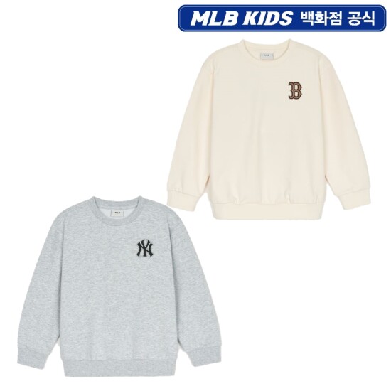 [MLB키즈]클래식 모노 아웃도어 아트웍 맨투맨 (7AMTM0351)
