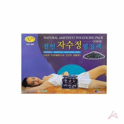 텐바이텐 SJH 605 천연 자수정 찜질팩 전자렌지용