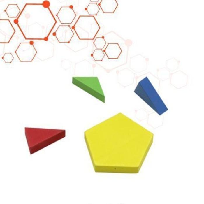 셀러허브 유아동 [창의와 날개] ON-tact 학습꾸러미 KIT 오각퍼즐 x 5세트 학교 유치원 단체 수업