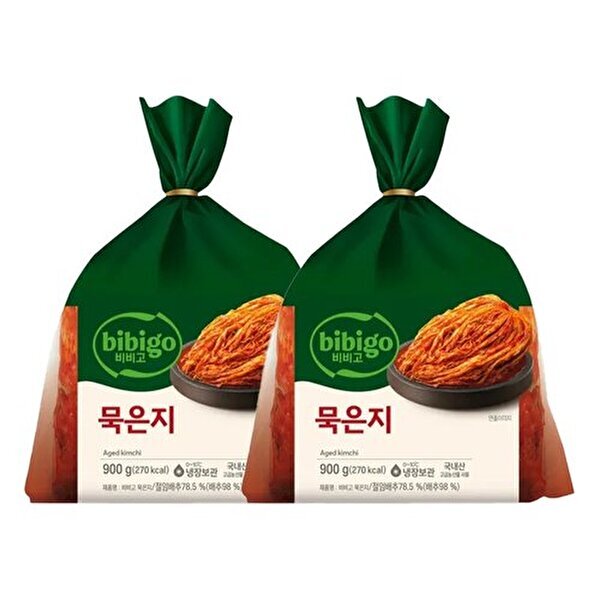 씨제이제일제당(하프) [하프클럽/CJ제일제당]비비고 묵은지 900g x2개