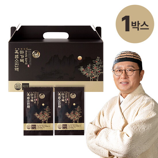 [1박스] 김오곤 원장의 프리미엄 마가목 흑염소 진액 (70ml*30포*1박스)