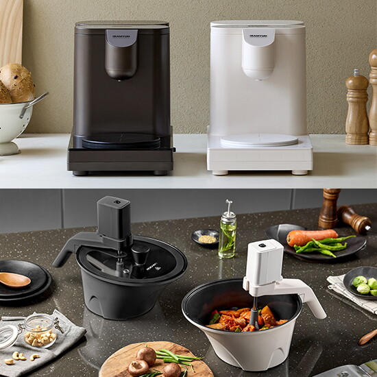 (주)로이첸 로이첸 [로이첸] 주방 가전 특가 자동회전냄비/한강라면기계 라면조리기 핫템 모음전