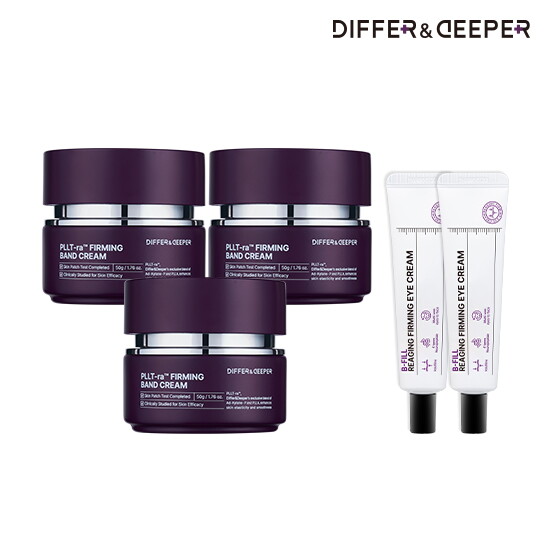 [디퍼앤디퍼]★완판기념 역대최다★ 피엘트라 딥프팅 크림 신진영 패키지 50g*3통+[전고객] 아이크림 2개