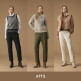 [엣츠]O ATTS 엣츠 여성 원마일 패딩팬츠 3종(카고1종+일자핏2종)