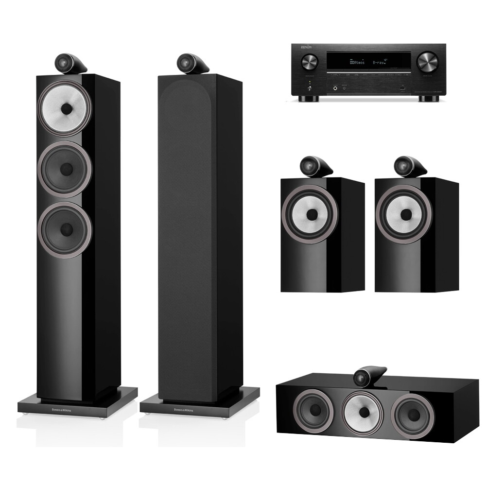 데논 AVR-X2800H + B&W 703 S3 5채널스피커(71/705)